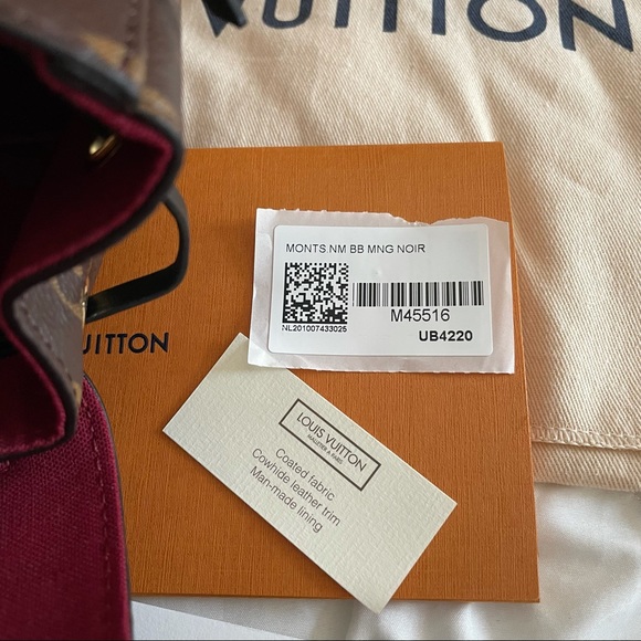 Louis Vuitton MONTSOURIS BB - Picture 12 of 14